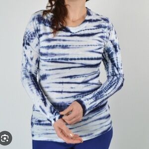 Margaret O’Leary Tie Die Long Sleeve Shirt Size XS